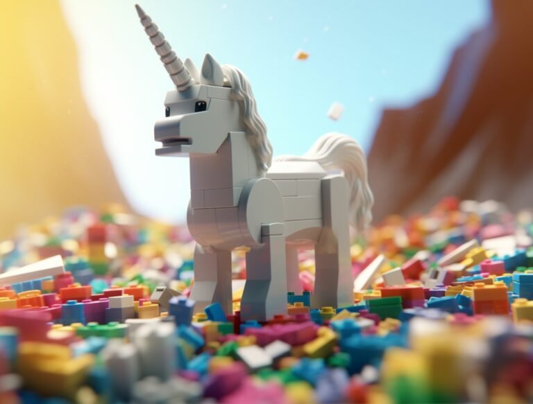 LEGO unicorn