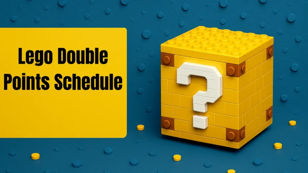 Lego Double Points Schedule