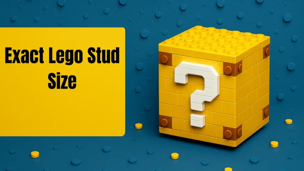 Exact Lego Stud Size