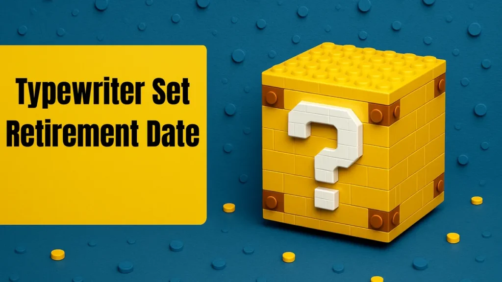 Typewriter Set Retirement Date